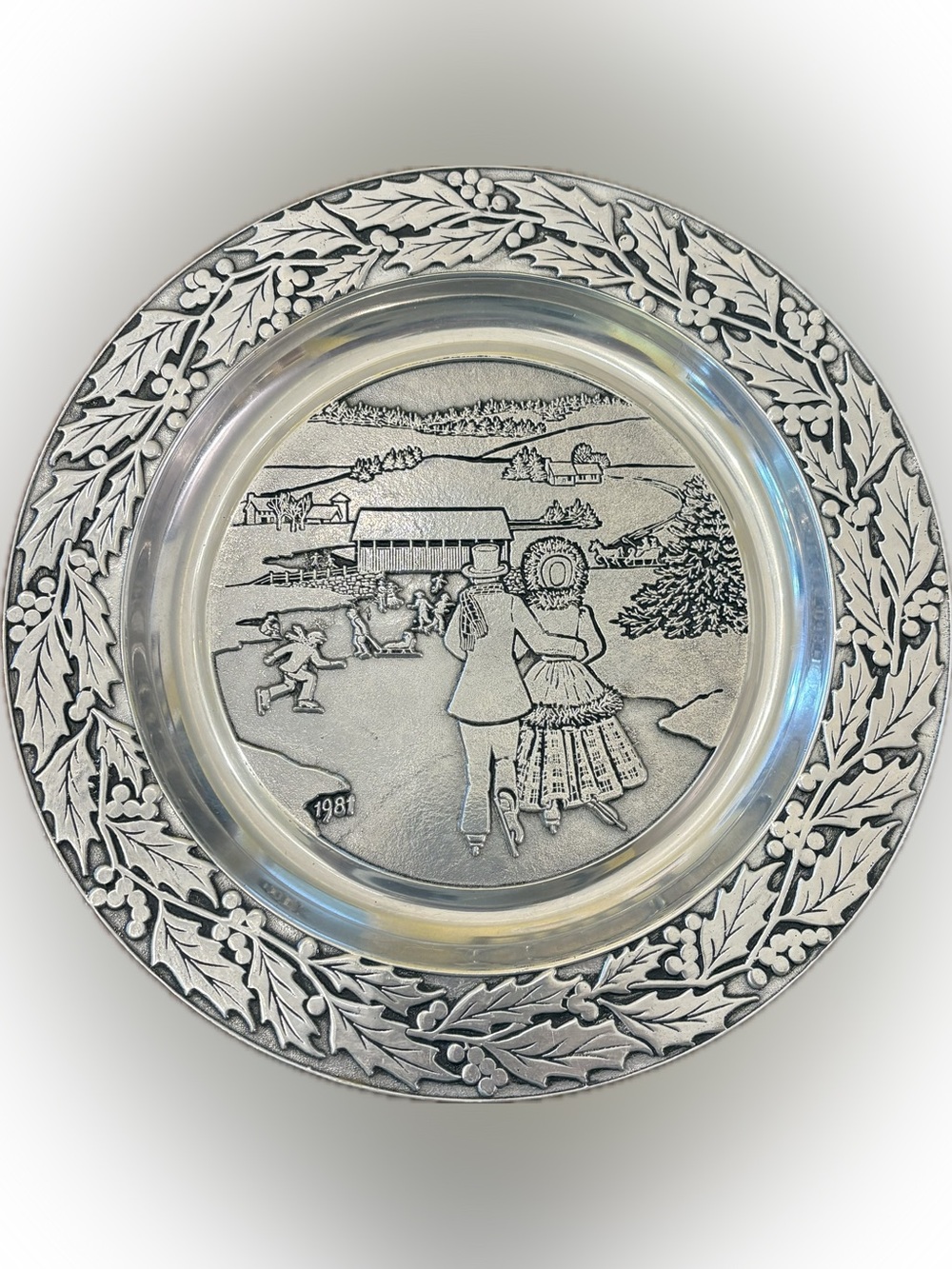 Collector Christmas plate